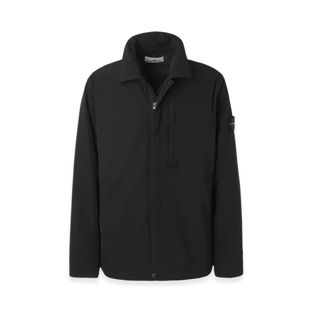 Stone Island Blouson Q0726 Polyester Micro Twill "Black"