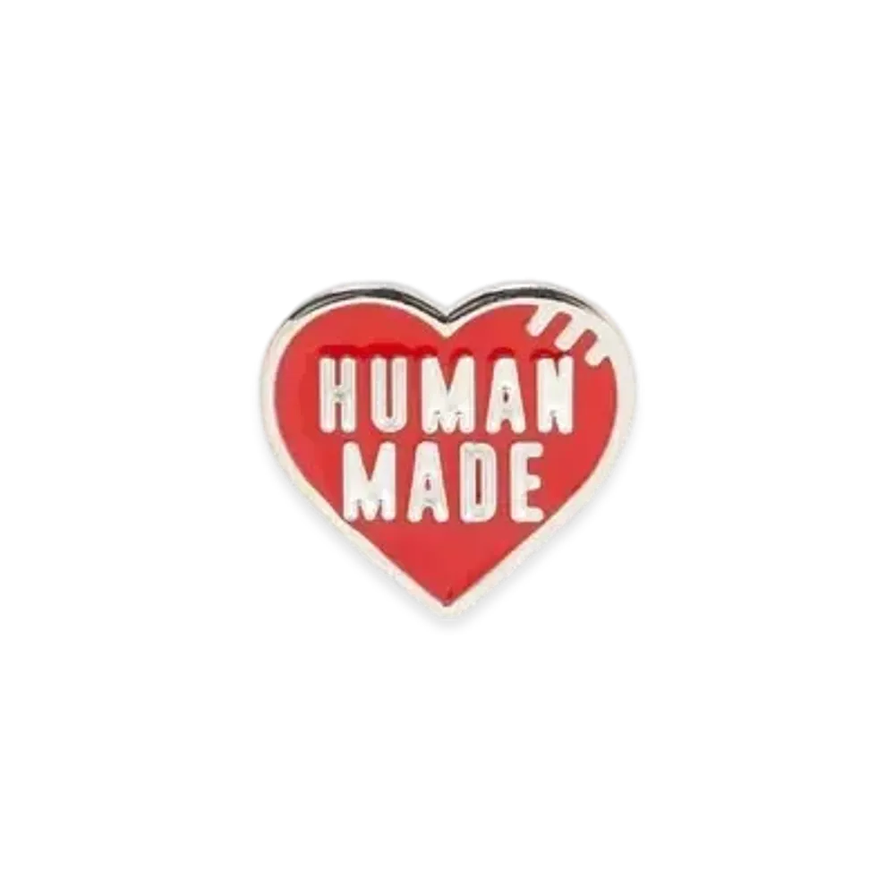 HUMAN MADE Heart Pins "Red"