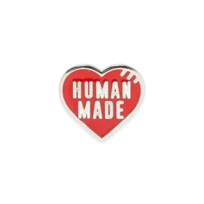 HUMAN MADE Heart Pins "Red"