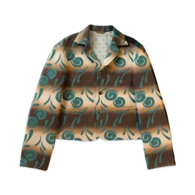 KAPITAL Knapping Cotton Pueblo Vortex Bubba Sawyer Jacket "Brown"