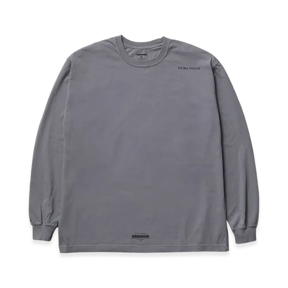 NEIGHBORHOOD NH. Tee LS-7 "Gray"