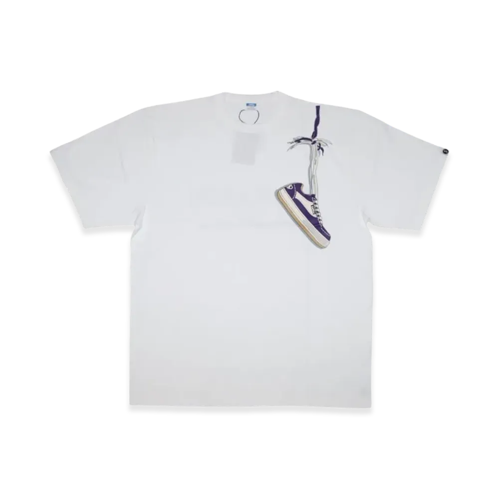 SAPEur x northwave Shoulder S/S Tee "Purple/White"