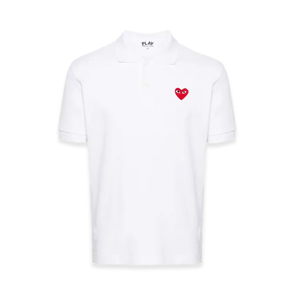 COMME des GARCONS Women's Polo Shirt "White"