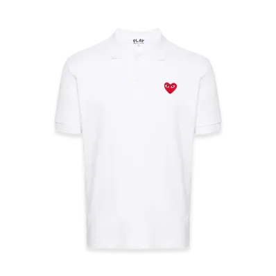 COMME des GARCONS Women's Polo Shirt "White"