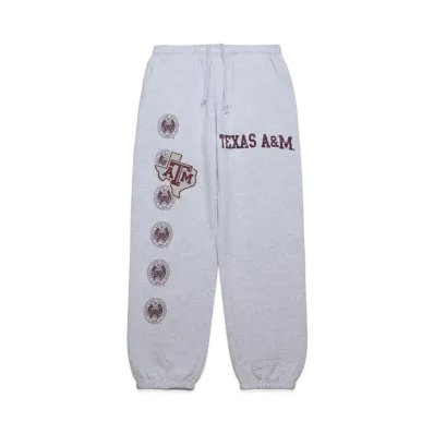 Travis Scott x M&N x Texas A&M University Sweats "Grey"