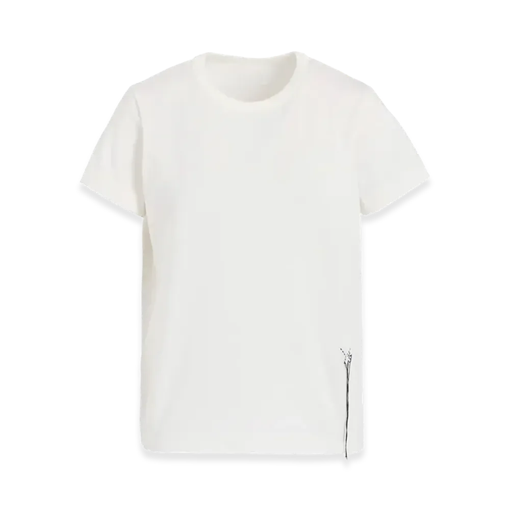 Y's Hard Twisted Jersey Y's Stitch T "Off White"