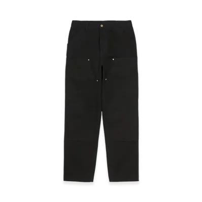 Carhartt WIP Double Knee Pant "Black(Rinsed)"