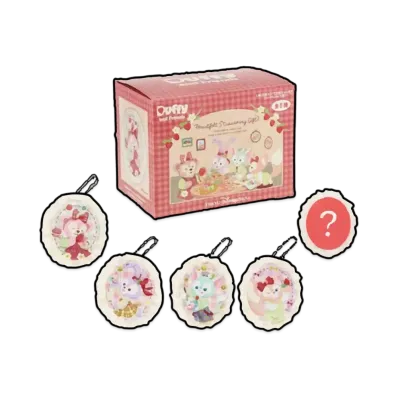 Disney Heartfelt Strawberry Gift Brooch Set "Multi"