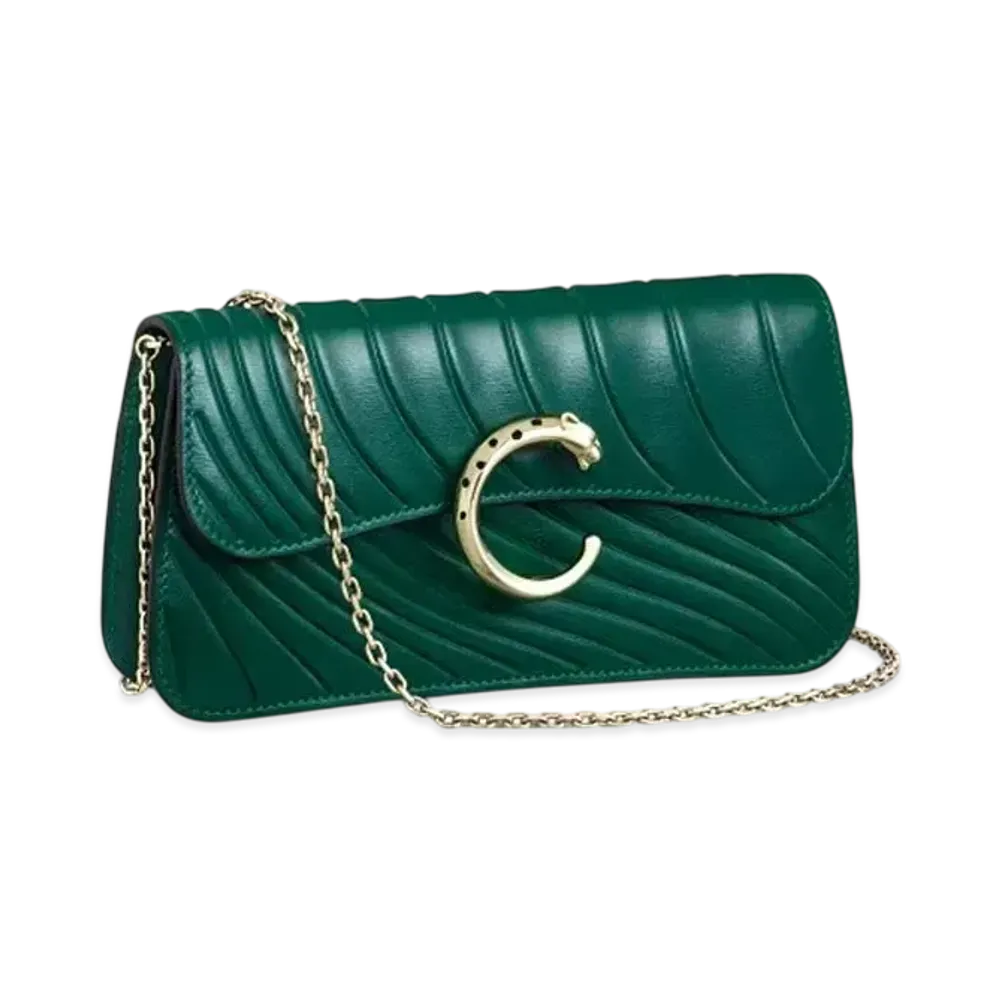 Cartier Chain Bag Mini, Panthere de Cartier "Emerald Green"