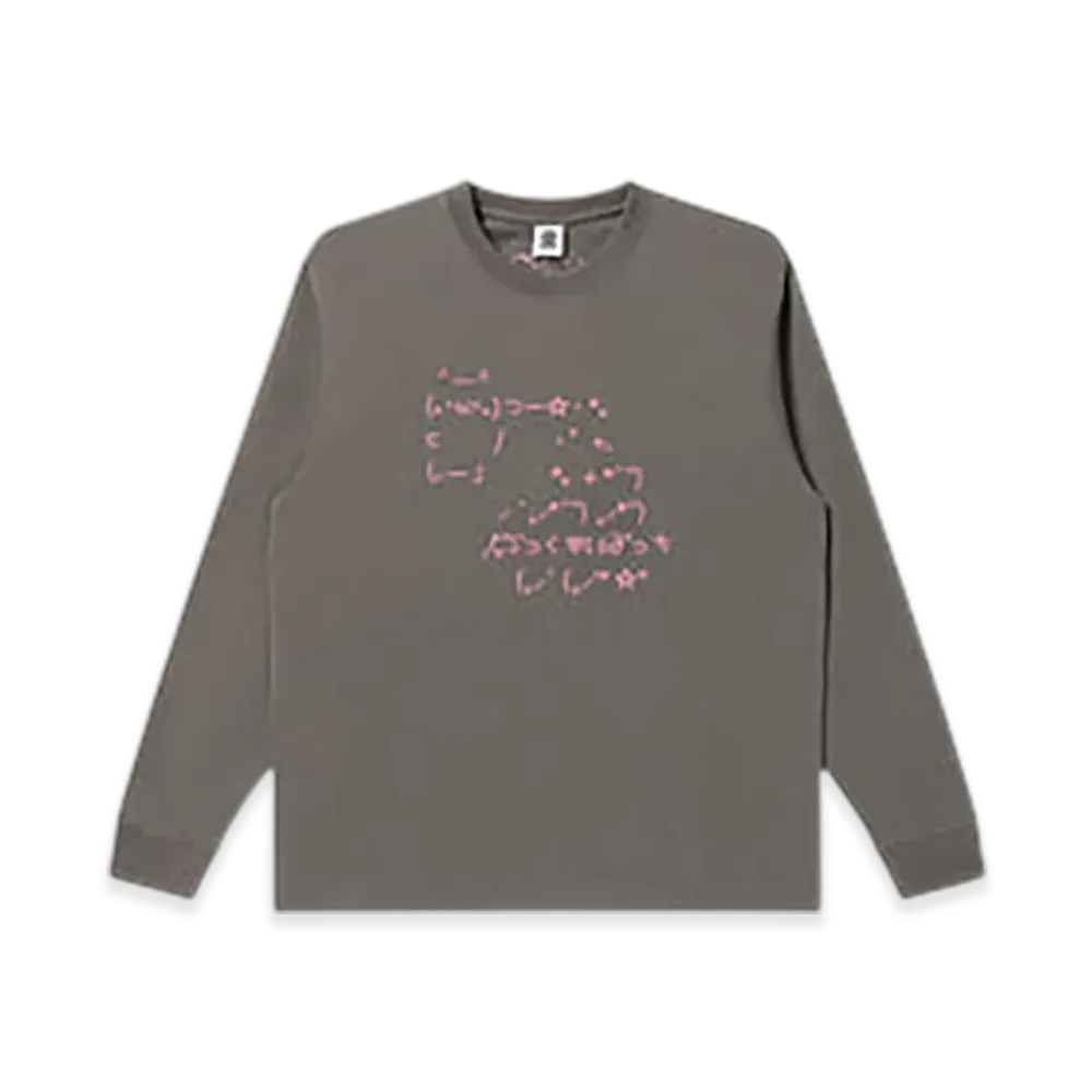 BlackEyePatch Ascii Art L/S Tee "Charcoal"