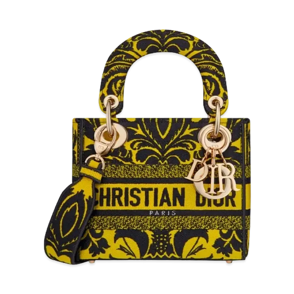 Dior Mini Lady D Lite Bag Ornamental Embroidery "Multicolor"