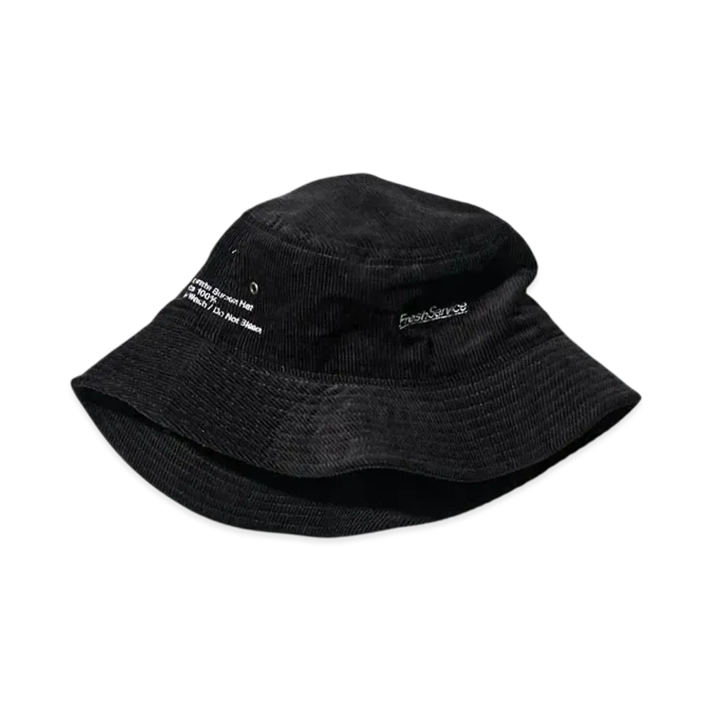 FreshService Corduroy Corporate Hat "Black"
