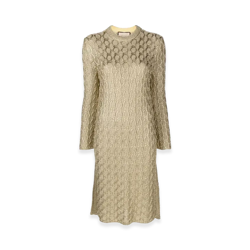 GUCCI Women's Dresses "Golden"