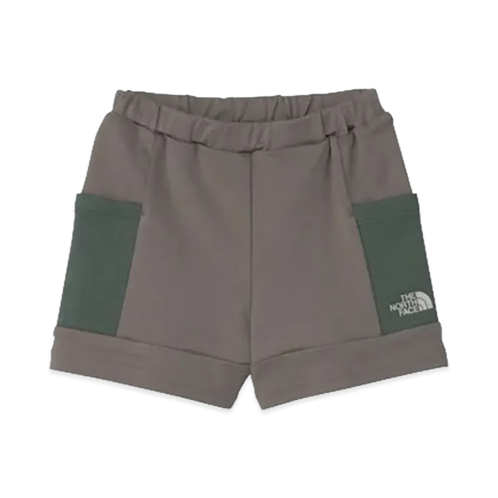 The North Face Kids Smooth Glow Shorts "Duck Green"