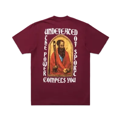 UNDEFEATED POWER OF SPORT S/S TEE - 80253 "Burgundy"