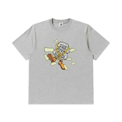 Black Eye Patch Rich OG Boy Tee "Heather Gray"