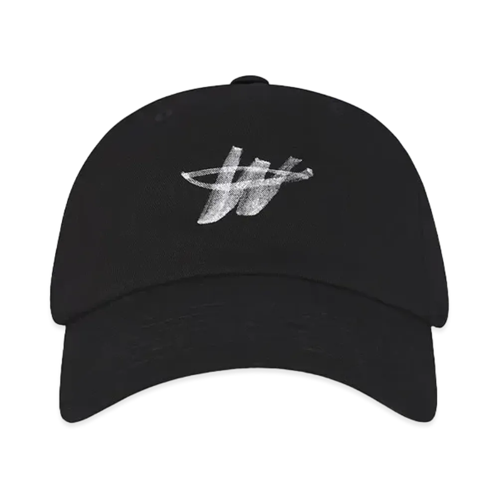 WE11DONE WD One Logo Cap "Black"