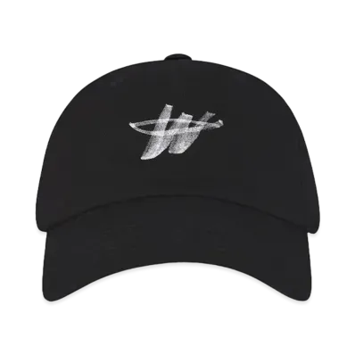 WE11DONE WD One Logo Cap "Black"