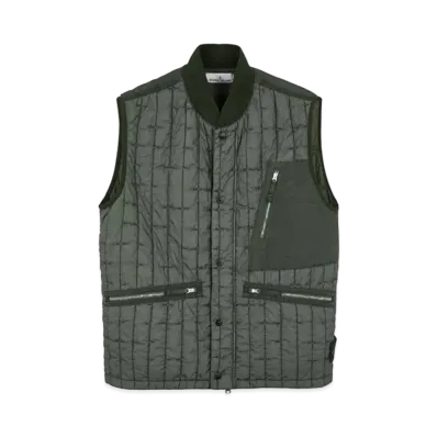 Stone Island G0231 Quilted Nylon Stella With PRIMALOFT-TC "Musk Green"