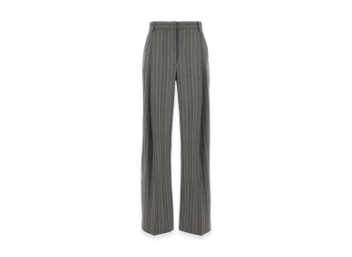 STELLA McCARTNEY Women's Embroidered Wool Pant "Gray"