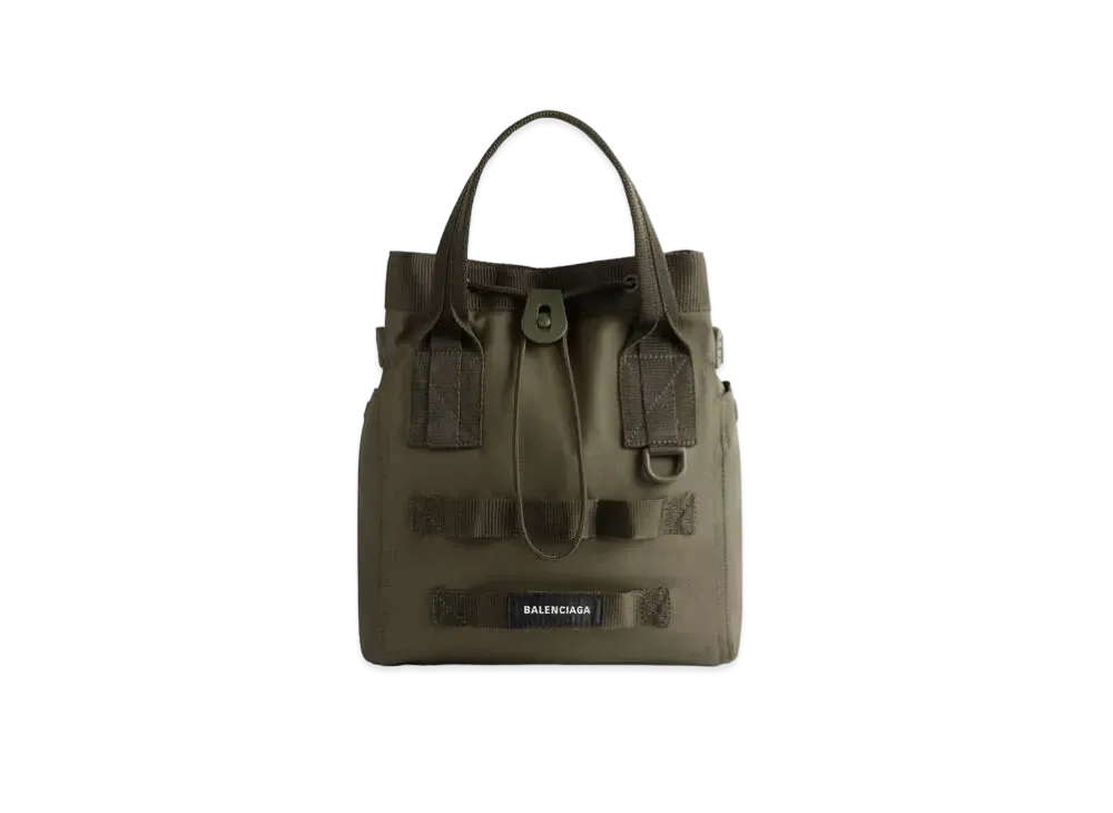 BALENCIAGA Army Small Tote Bag "Dark Green"