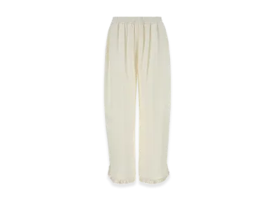 STELLA McCARTNEY Women's Satin Pyjamas Pant "White"