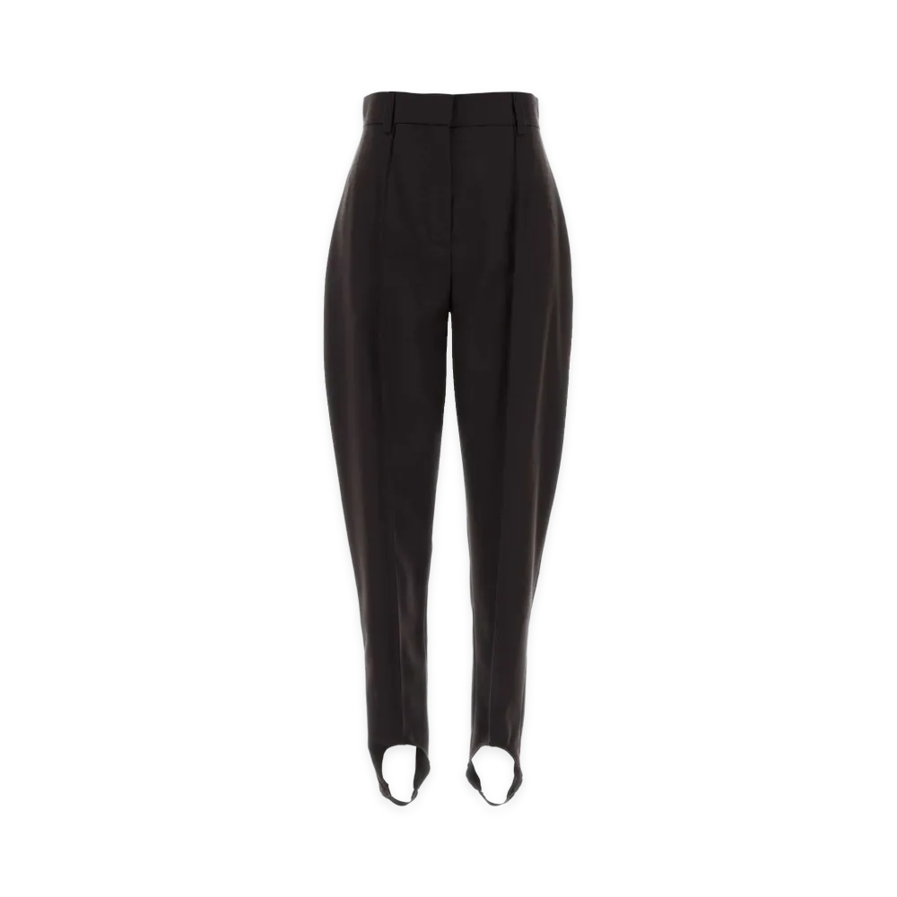 STELLA McCARTNEY Women's Wool Pant "Brown"