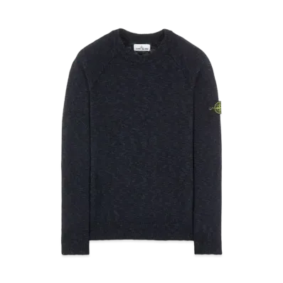 Stone Island 510D3 COTTON WOOL MELANGE "Blue"