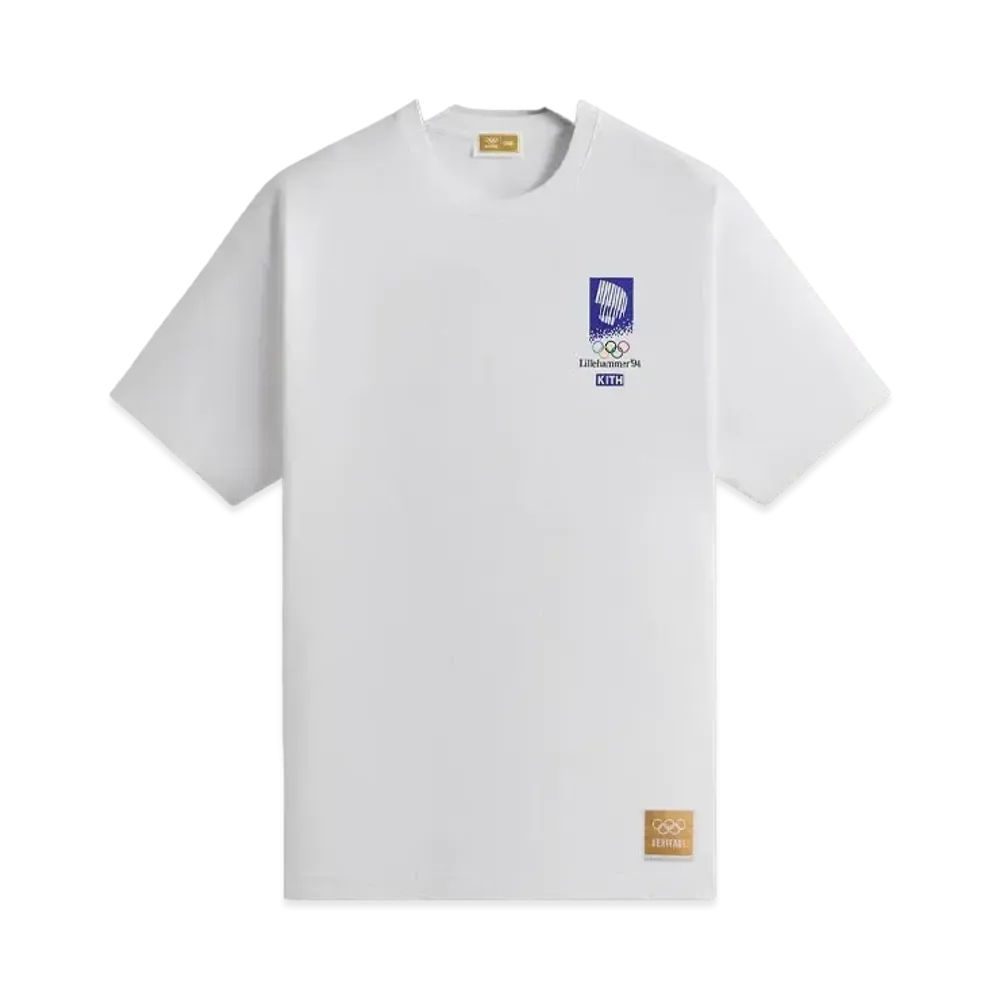 Kith x Olympics Heritage Lillehammer 1994 Vintage Tee "White"