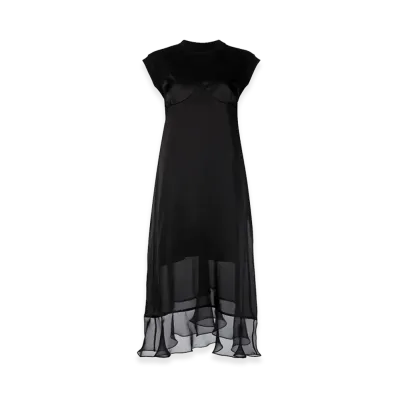 sacai Women's Dresses "Black"