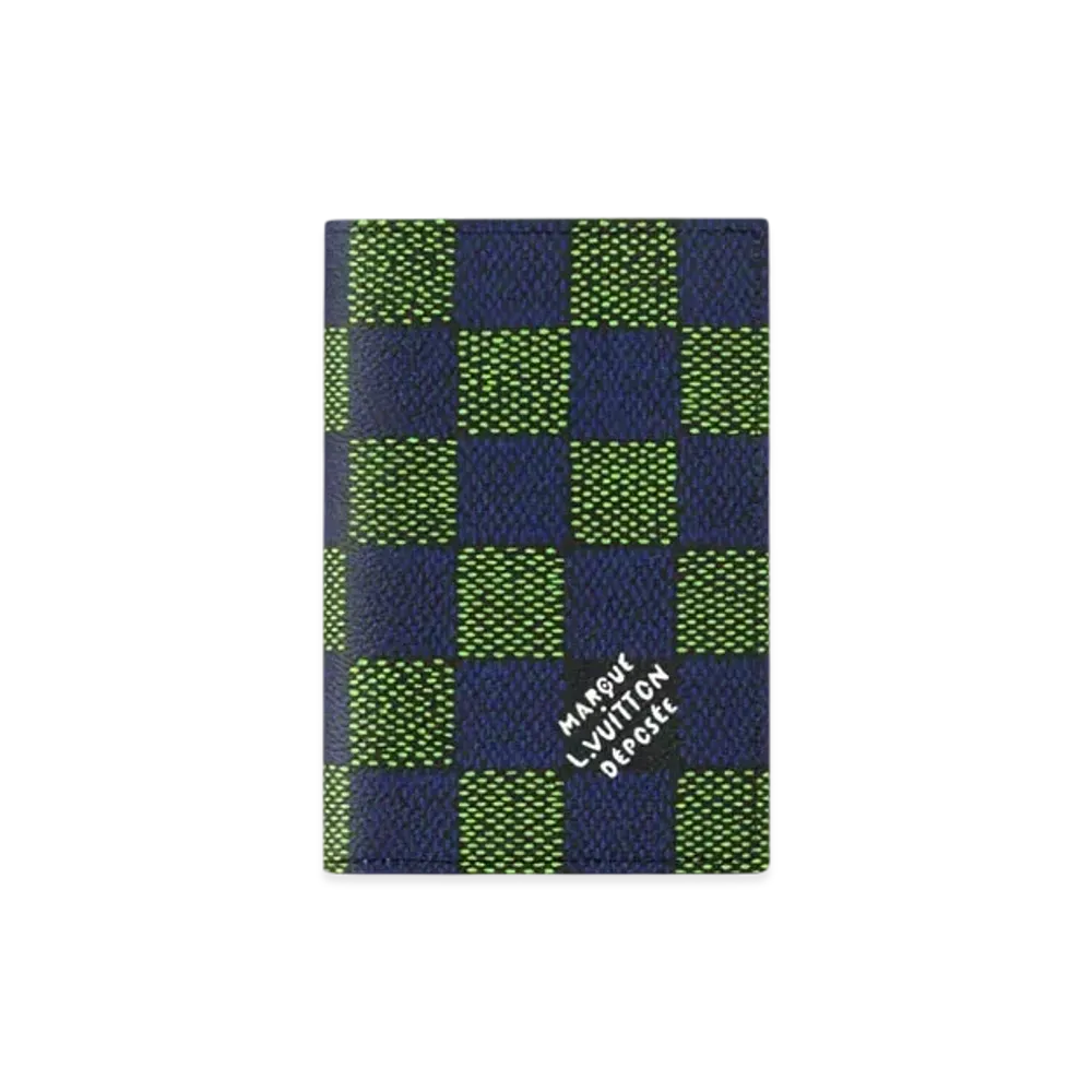 Louis Vuitton Passport Cover Damier Heritage "Blue Veil"