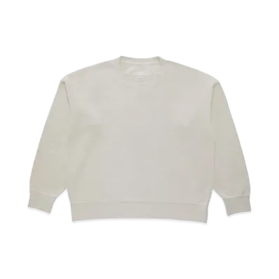 visvim Jumbo SB Sweat L/S DMGD (U.D.) "Off White"