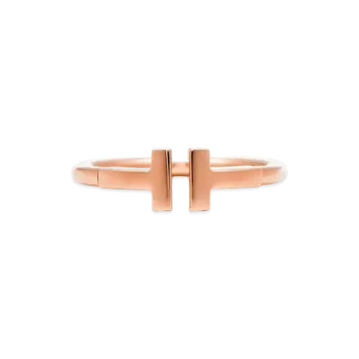 Tiffany & Co. Tiffany T Wire Ring 18K "Rose Gold"