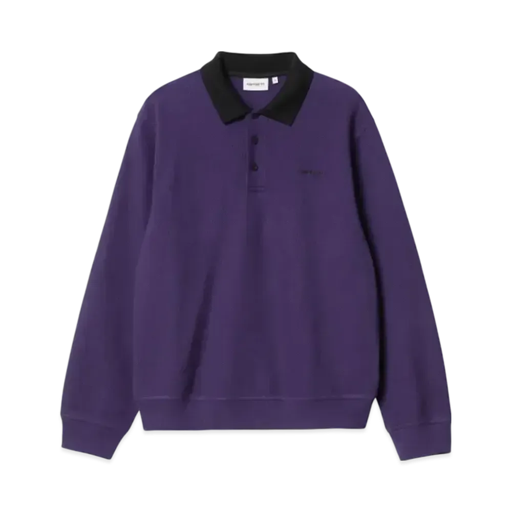 Carhartt L S Vance Rugby Shirt "Purple"