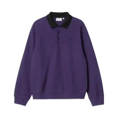 Carhartt L S Vance Rugby Shirt "Purple"