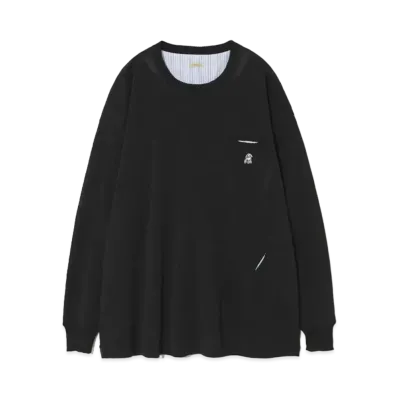 UNDERCOVER The Shepherd Japanese Paper Blend Polyester Knit Pullover "Black"