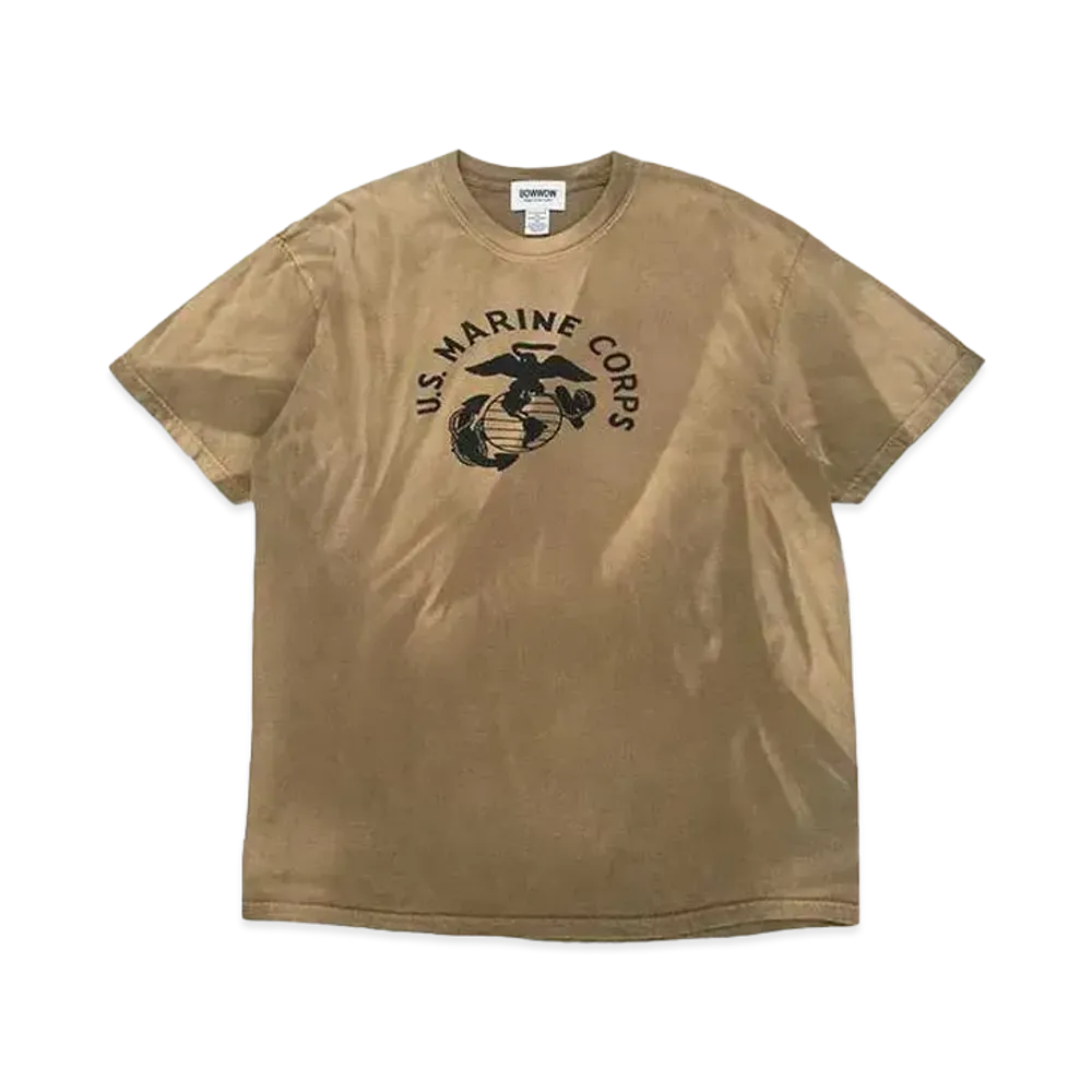 BOW WOW USMC TEE "COYOTE SUNBURN"