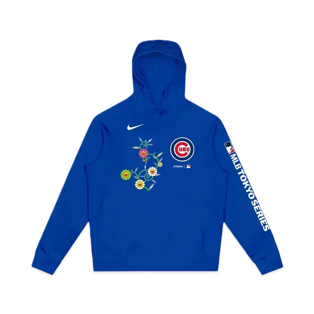 Takashi Murakami x MLB World Tour Tokyo Series 2025 Cubs Hoodie "Blue"