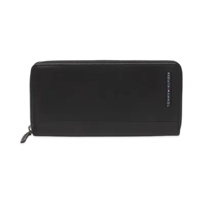 TOMMY HILFIGER Zip Around Wallet "Black"