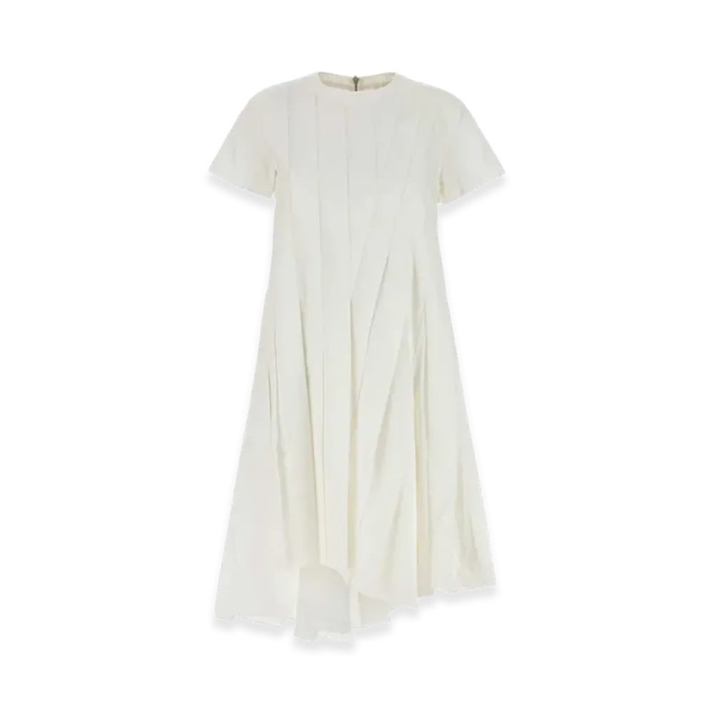 sacai Women's Poplin Dress "White"