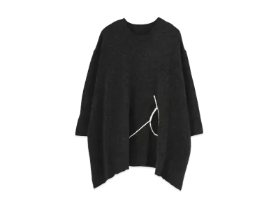 Yohji Yamamoto 7G INDIA PULLOVER "Gray"