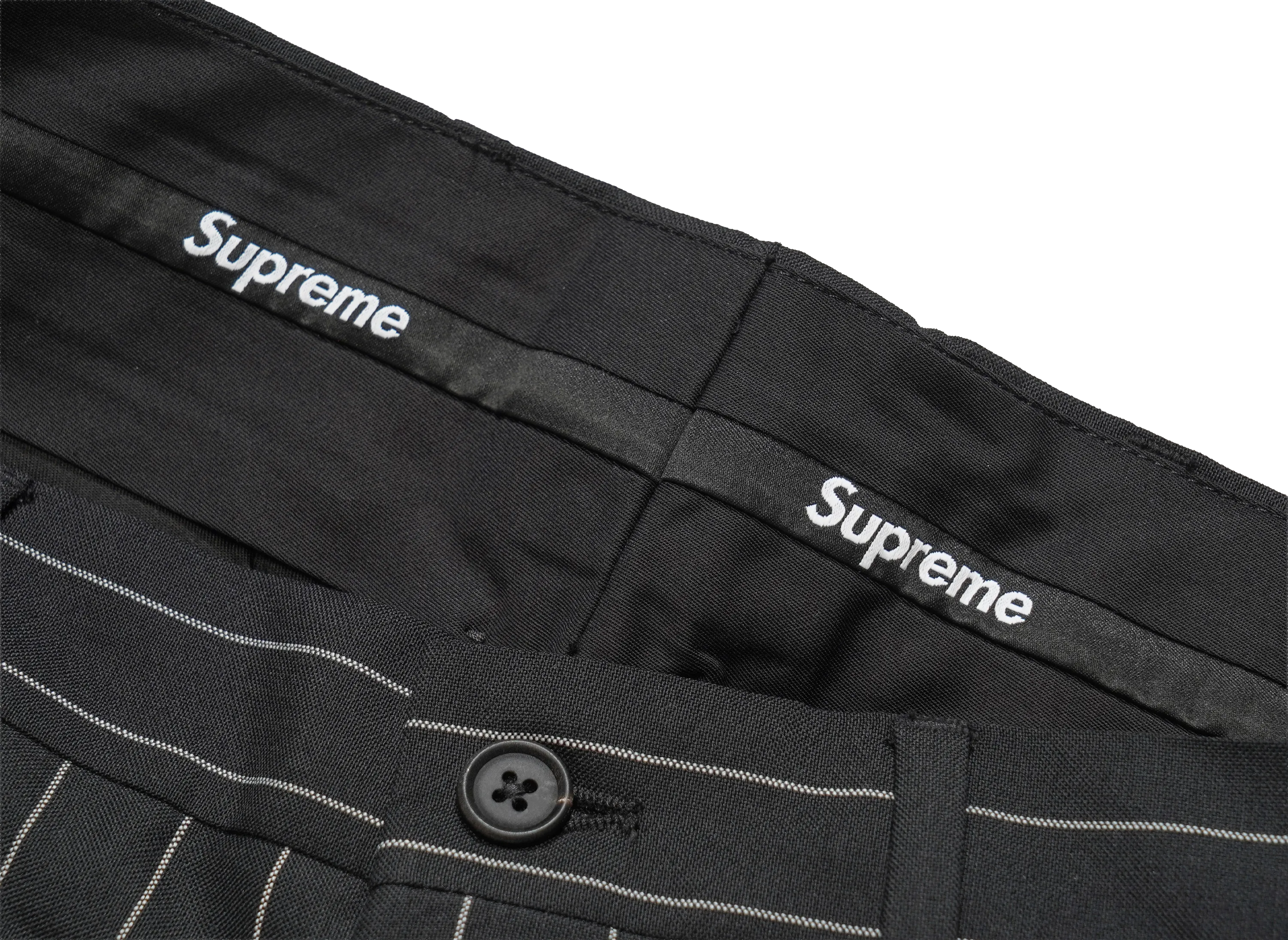 Supreme Pinstripe Wool Trouser Short 