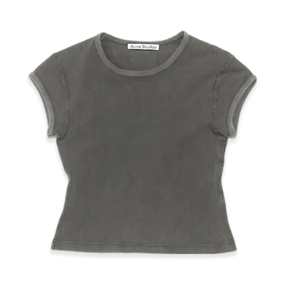 Acne Studios T-Shirt - Fit Design Unisex Fit "Faded Grey"