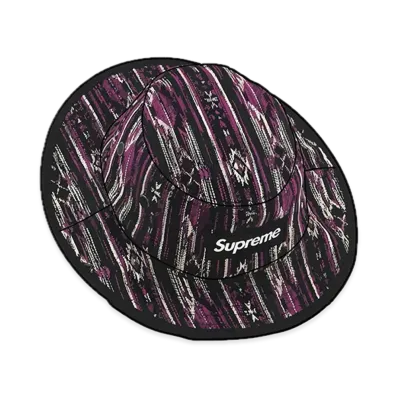 Supreme Woven Pattern Boonie "Purple"