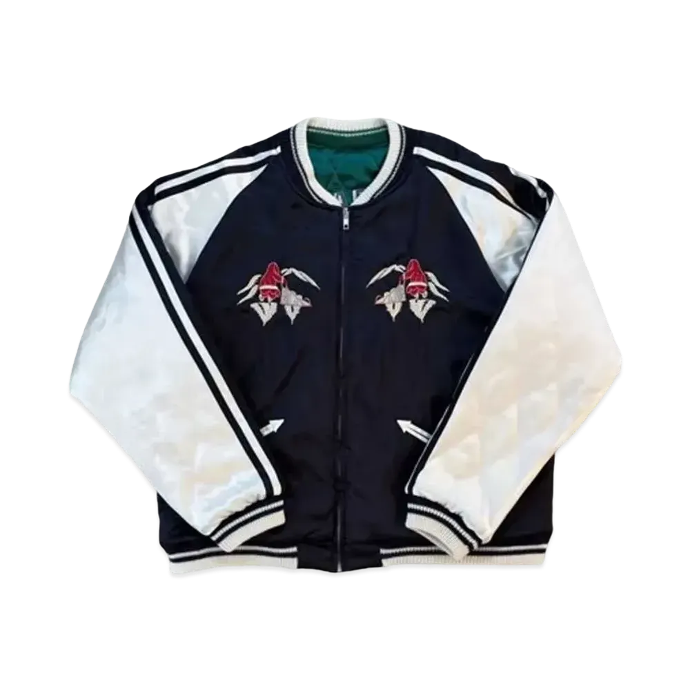 SAPEur Reversible Souvenir Jkt "Navy/Green"