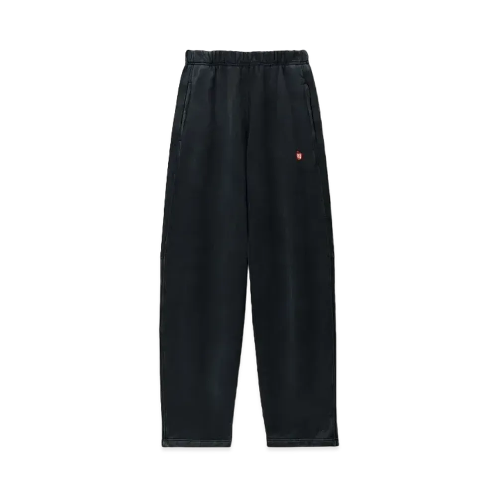 Alexander Wang Classic Terry High Waist Sweat Pants "Washed Jet Black"