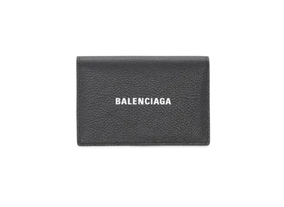 BALENCIAGA Cash Flap and Card Holder "Black"