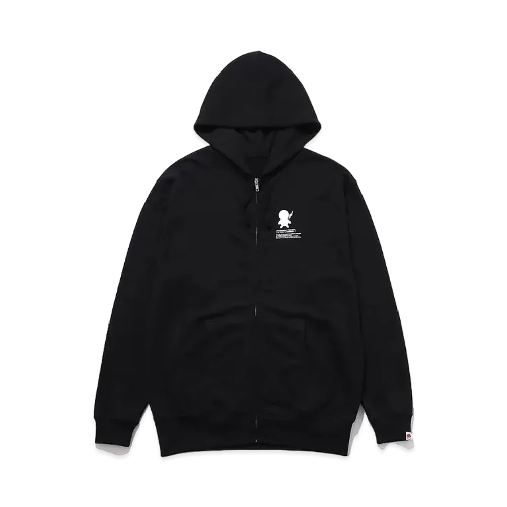 FRAGMENT x POKEMON THUNDERBOLT PROJECT PRINT ZIP HOODIE "Black"