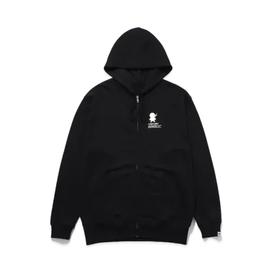 FRAGMENT x POKEMON THUNDERBOLT PROJECT PRINT ZIP HOODIE "Black"