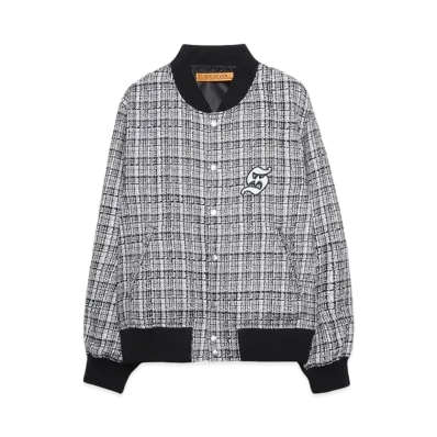 STUDIO SEVEN TWEED JACKET "BLACK"